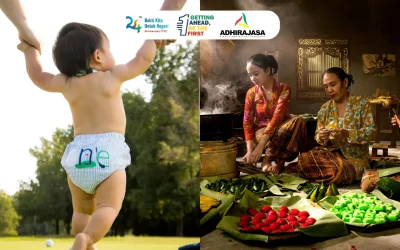 Dekorasi Tedak Siten yang Sarat Makna dan Estetika