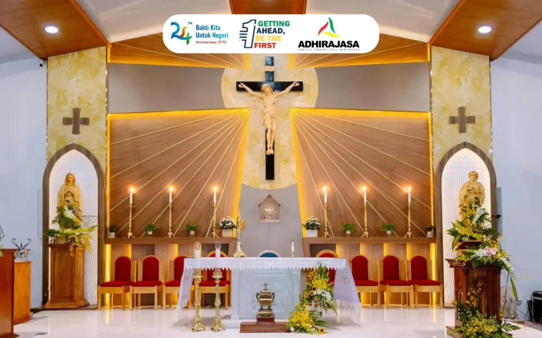 Inilah Dekorasi Natal Altar Gereja yang Penuh Makna dan Keindahan!