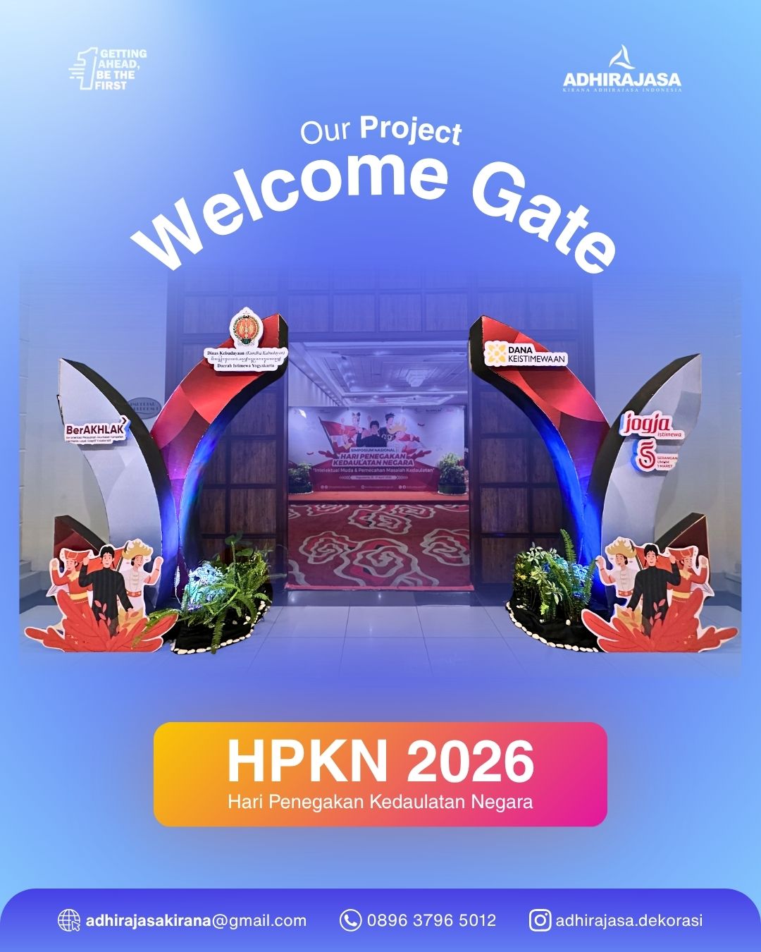 Welcome Gate Photobooth HPKN 2026 Welcome Gate Photobooth HPKN 2026