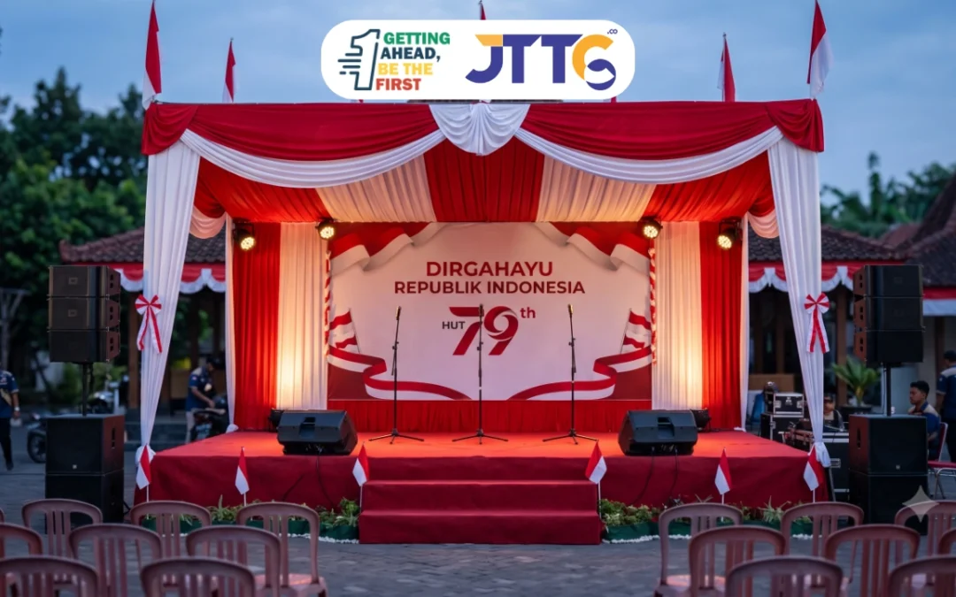Paket Dekorasi Panggung 17 Agustus Lengkap: Sudah Termasuk Sound System dan Backdrop!