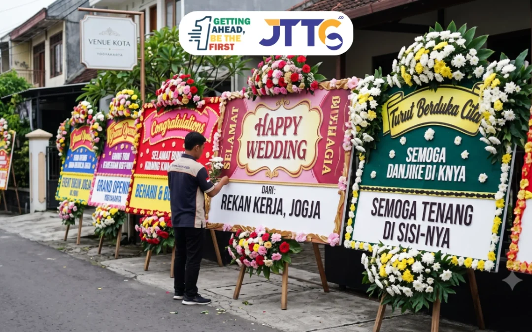 sewa karangan bunga papan jogja
