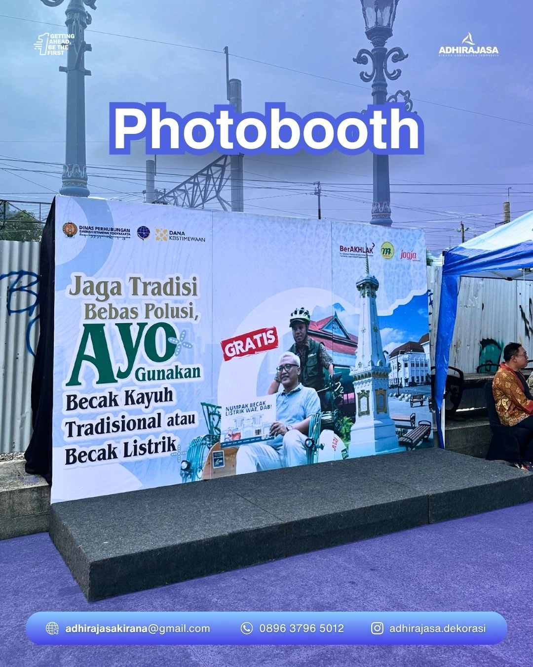 Photobooth Dinas Perhubungan DIY