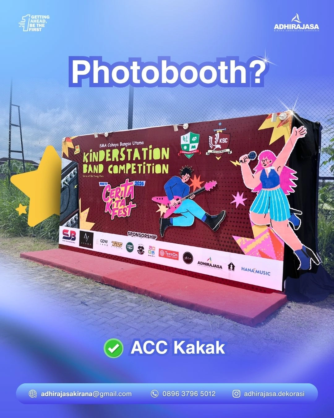 Photobooth Kinderstation Band Competition