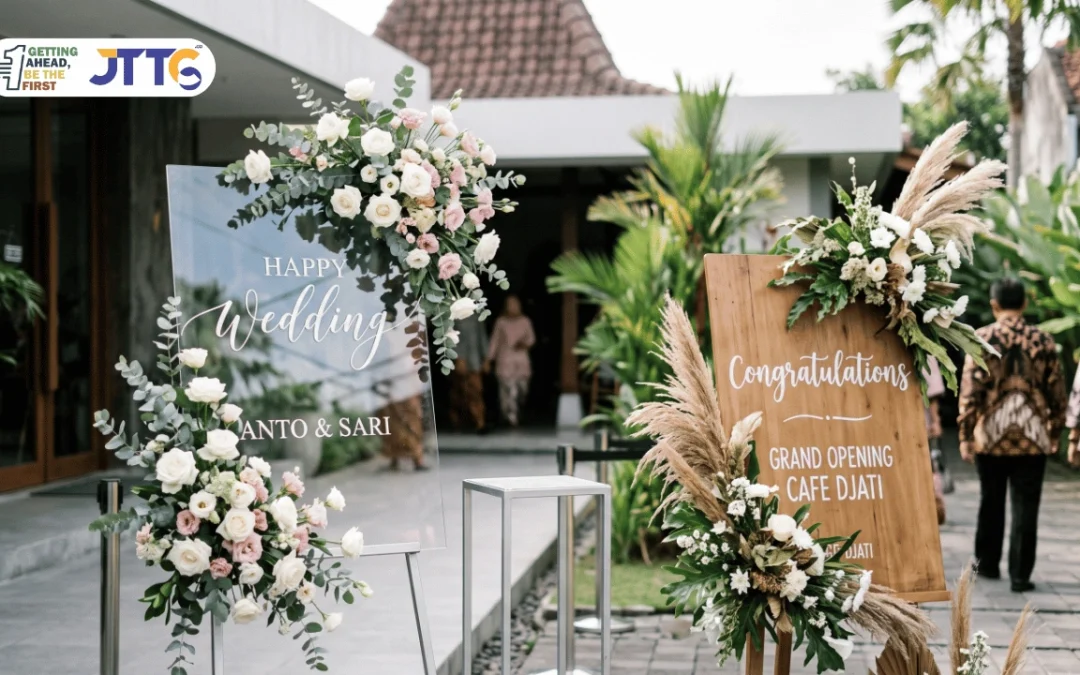 Sewa Papan Bunga Custom Jogja: Desain Estetik & Pengiriman Cepat