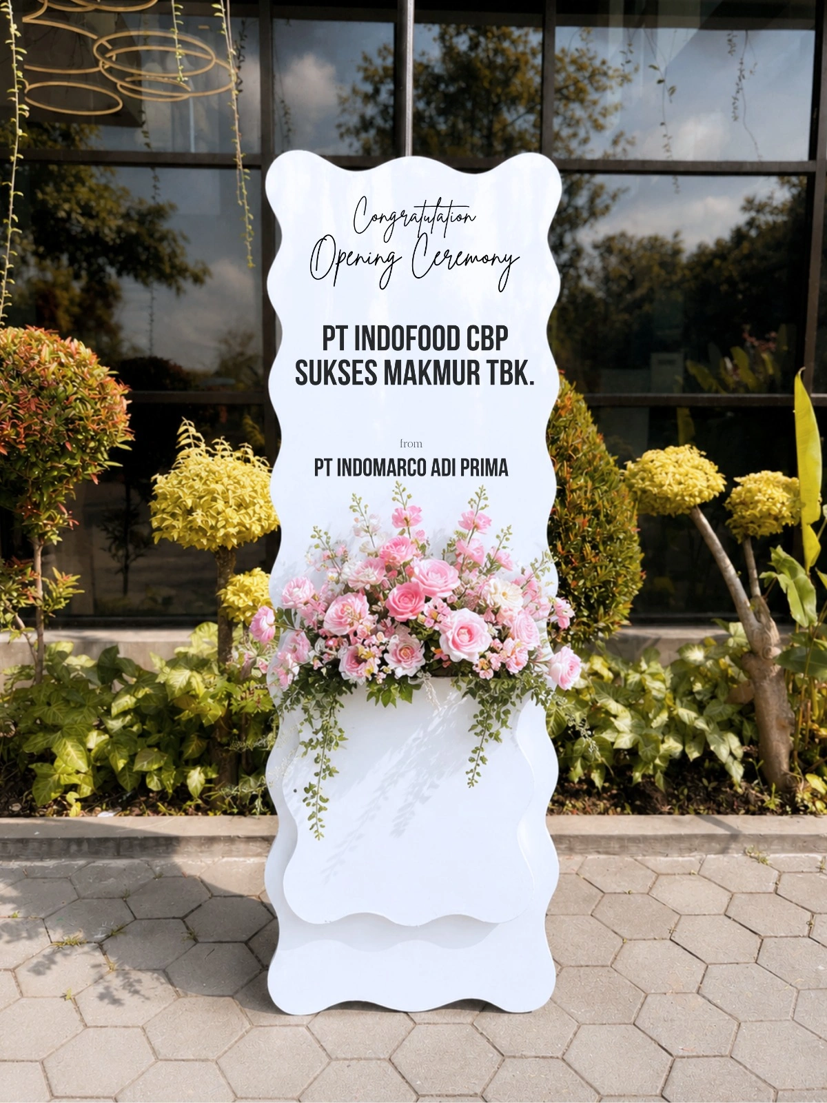 Papan Bunga Model 4