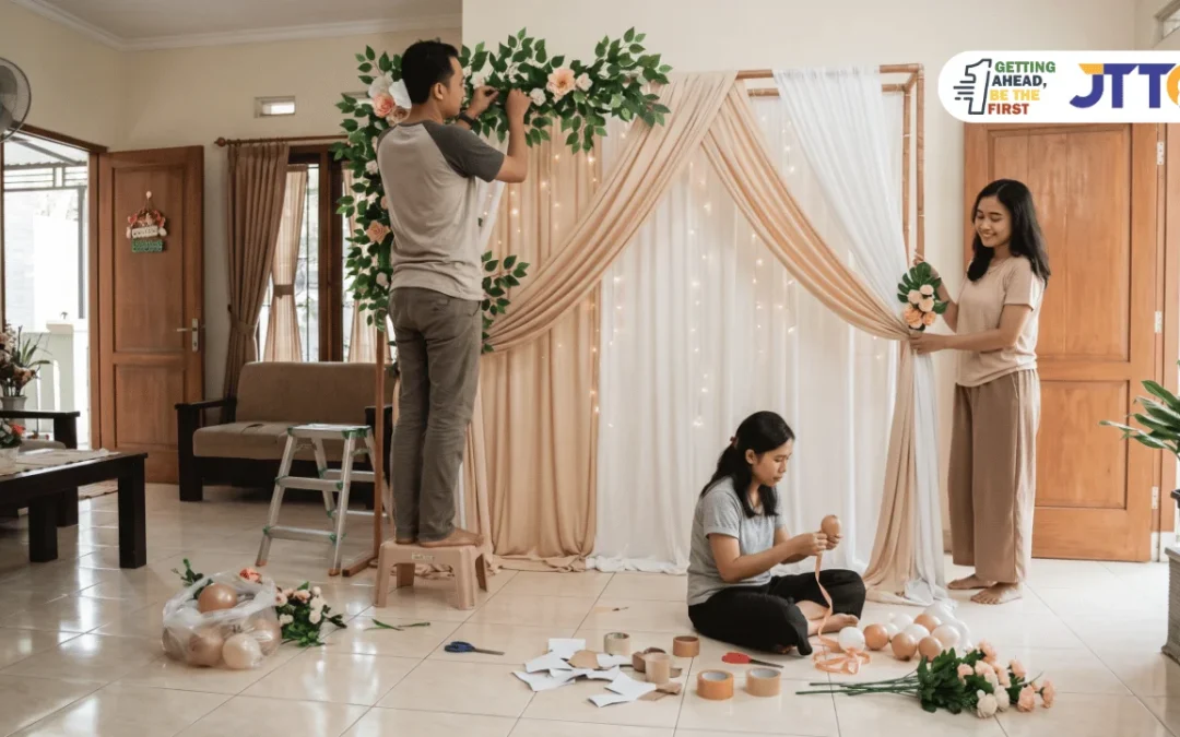 Cara Membuat Backdrop Sendiri untuk Acara Kecil di Rumah