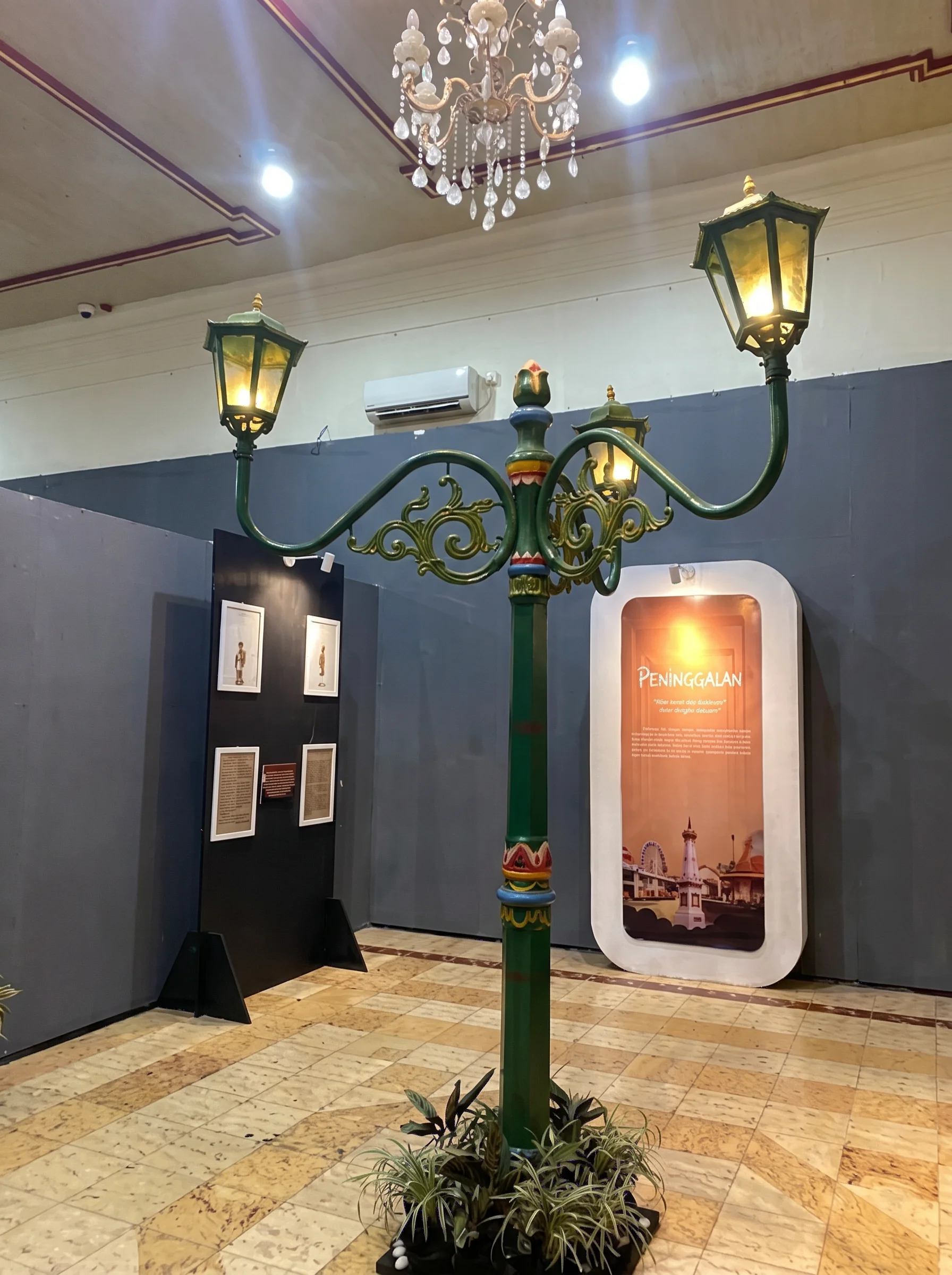 Lampu Jogja pelengkap backdrop event